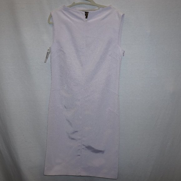Deadstock Vintage FENDI lavender faille sheath dress it 42 US 6 8 spring summer - Picture 15 of 15